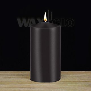 75x150mm Unwrapped Cylinder - Black