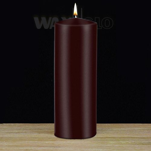 75x225mm Unwrapped Cylinder - Cranberry