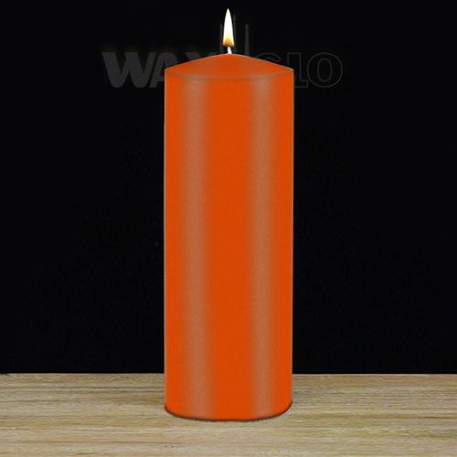 75x225mm Unwrapped Cylinder - Orange
