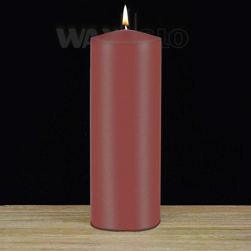 75x225mm Unwrapped Cylinder - Rose