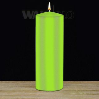 75x225mm Unwrapped Cylinder - Hot Lime