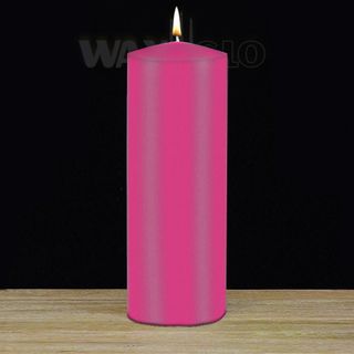 75x225mm Unwrapped Cylinder - Hot Pink