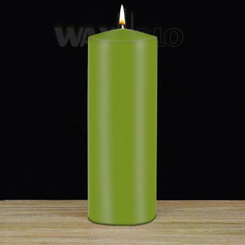 75x225mm Unwrapped Cylinder - Lime Green