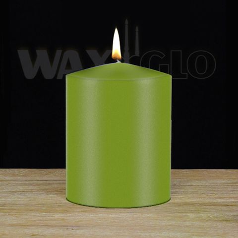 75x100mm Unwrapped Cylinder - Lime Green