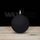 80mm Dia Ball Candle - Black