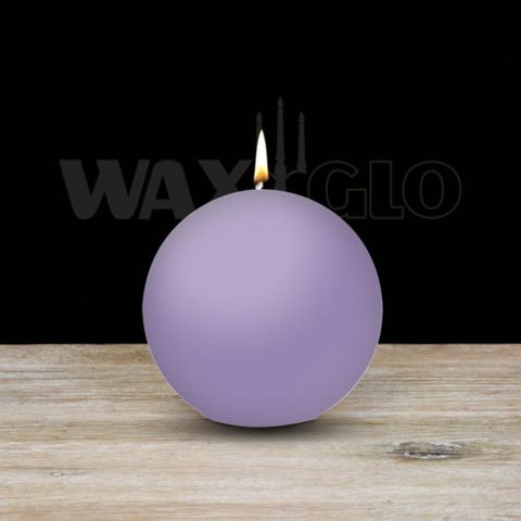 80mm Dia Ball Candle - Lavender