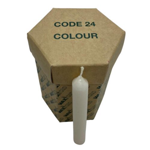 13x110mm Thin Votive Candle - Cream (box