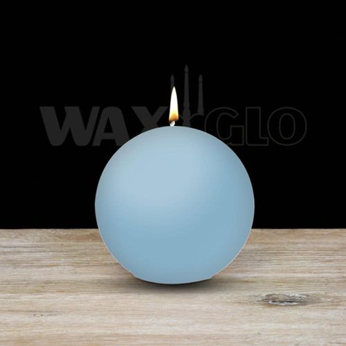 80mm Dia Ball Candle - Water