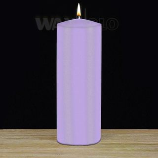 75x225mm Unwrapped Cylinder - Lavender