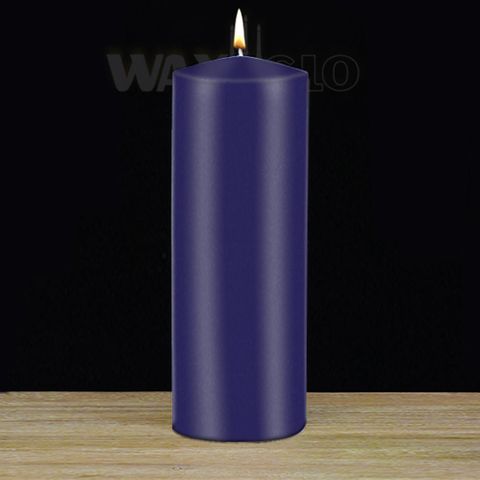 75x225mm Unwrapped Cylinder - Violet