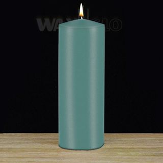 75x225mm Unwrapped Cylinder - Turquoise