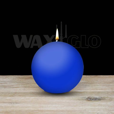 80mm Dia Ball Candle - Blue Uncle Zitos Ltd