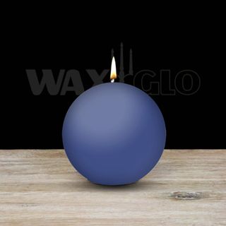 80mm Dia Ball Candle - Wedgewood Blue