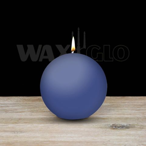 80mm Dia Ball Candle - Wedgewood Blue