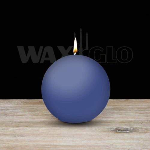 80mm Dia Ball Candle - Wedgewood Blue
