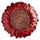 Asd Red Sunflower Bowl