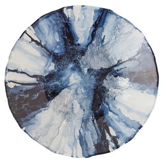 Drh Abstract Blue Bowl