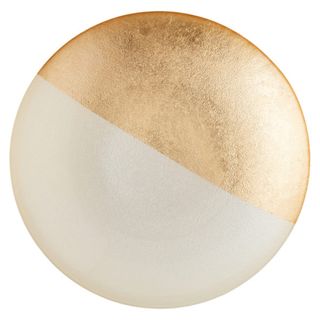 Drh White And Gold Fusion Bowl