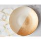 Drh White And Gold Fusion Bowl