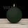 100mm Dia Ball Candle - Green