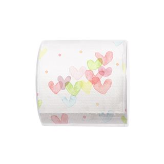 Toilet Paper - Hearts Pastel