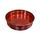 Round Bar Tray Red Aluminium 330x50mm