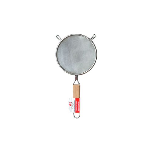 Strainer Sieve Fine Wooden Handle 14cm S
