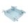 Sintra Recycled Cotton Spotted Bread Basket - Duck Egg