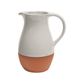 Dexam Sintra Glazed Terracotta Jug Stone