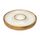 Sintra Mango Wood Spotted Chip And Dip Bowl - Stone