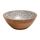 Sintra Mango Wood Spotted Salad Bowl - Stone