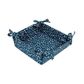 Sintra Recycled Cotton Spotted Bread Basket - Ink Blue