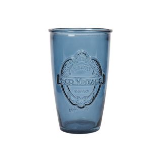 Sintra Recycled Glass Tumbler - Ink Blue
