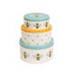 Dexam Bees Knees Set Of 3 Round Cake Tin