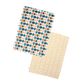 Retro Spot Recycled Cotton Set Of 2 Tea Towels - Teal