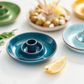 Sintra Glazed Terracotta Olive Dish - Ink Blue