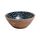 Sintra Mango Wood Spotted Salad Bowl - Ink Blue