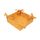 Sintra Recycled Cotton Spotted Bread Basket - Ochre
