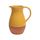 Sintra Glazed Terracotta Jug - Ochre