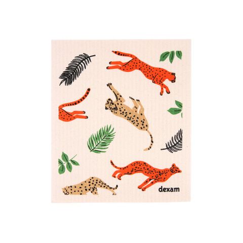 Swedish Dishcloth Leopard Print