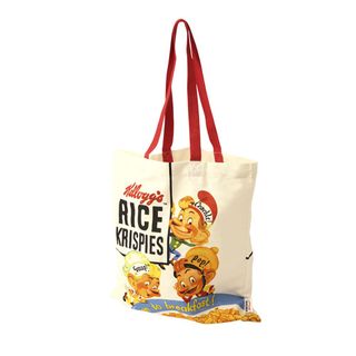 Vintage Kelloggs By Dexam Rice Crispies Snap Crackle & Pop Tote Bag