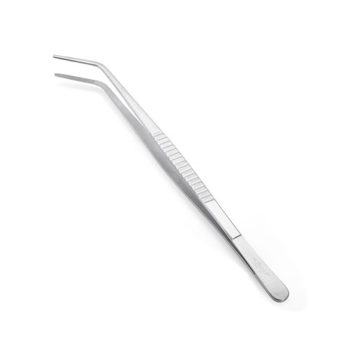 St.steel Tweezer With Curved End 30