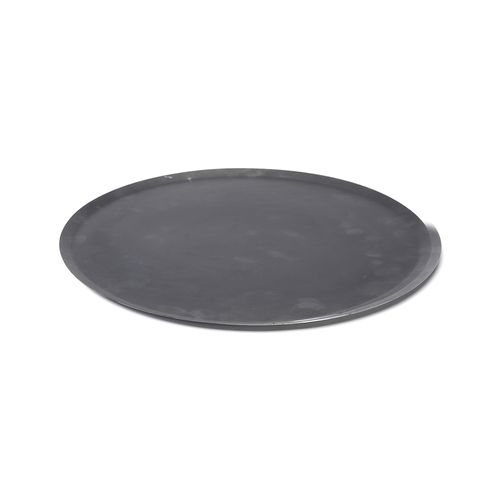 Blue Steel Round Pizza Tray  36 Cm