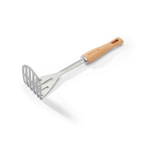 Masher Stainless Steel Wooden Bbois Hand