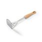 Masher Stainless Steel Wooden Bbois Hand