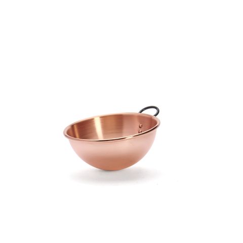 Copper Eggwhites Bowl 1 Ring-handle Cast