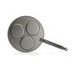 Steel 3-blinis Pan  Mineral B   27 Cm