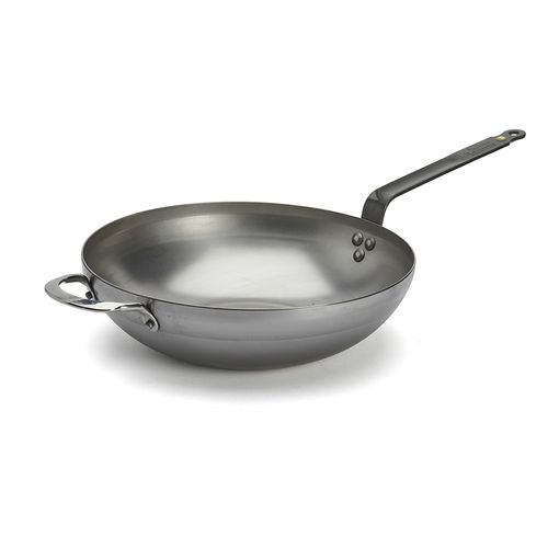 Wok Rounded With Handle Mineral B 32