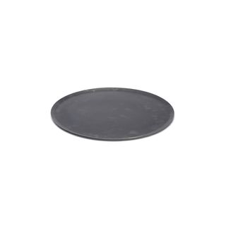 Blue Steel Round Pizza Tray  24 Cm