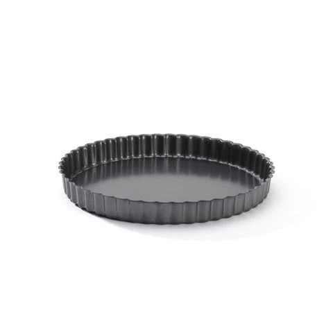 Round Fluted Tart Mould Loose Base 24cm